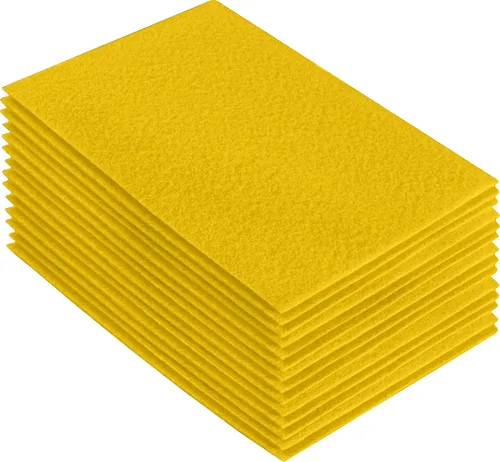 Vista 188 de FabricLA Hojas de fieltro acrílico para manualidades, cuadrados de fieltro precortados suaves de 4 x 4 pulgadas (3.9 in x 3.9 in), utiliza hojas
