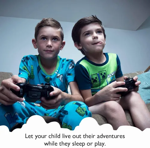 Vista 2 de Minecraft Bata para niños