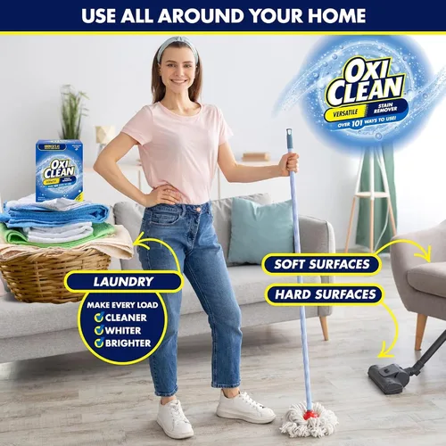 Vista 5 de Quitamanchas versátil OxiClean con máxima eficiencia (275 cargas)