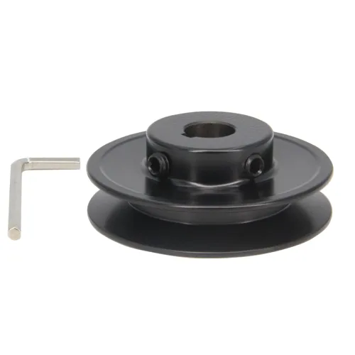 Vista 15 de AK20-1/2 "perforadas poleas de banda de ranura única 2.0 "OD 1/2" Bore V-Belt polea polea de correa de hierro fundido para correa en V