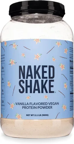 Vista 9 de NAKED Shake - Proteína en Polvo Sabor Muffin de Arándanos - Proteína a Base de Plantas con Sabor de Granjas de EE.UU. y Canadá con Aceite MCT, Sin