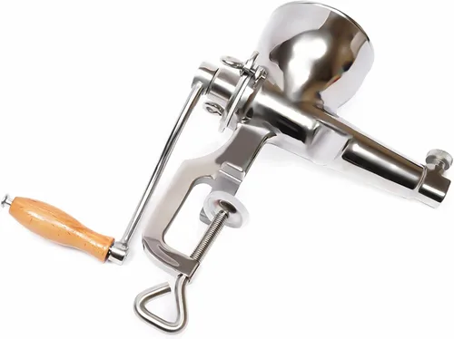 Vista 8 de Exprimidor manual Exprimidor de hierba de trigo Extractor de frutas y verduras Prensa manual Exprimidor de cítricos de acero inoxidable