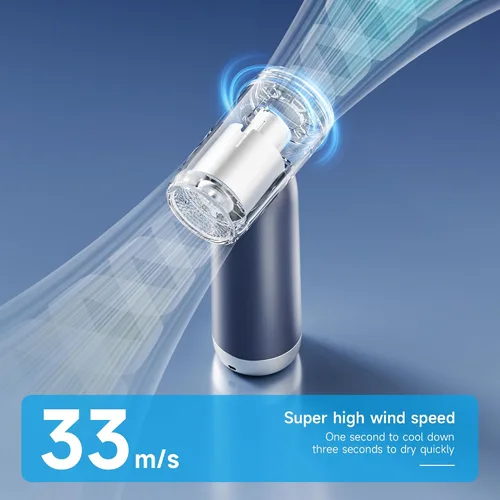 Vista 4 de Plumero de aire eléctrico, soplador de aire, plumero portátil de mano de 110000 RPM, repuesto para plumero de aire enlatado comprimido, ecológico