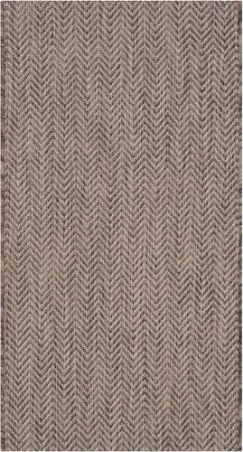 Vista 59 de Safavieh Colección Courtyard CY8022 Alfombra, 2 pies x 3 pulgadas x 5 pies, aguamarina y gris, impermeable, fácil de limpiar, sin pelusa