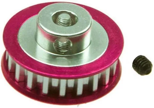 Vista 7 de Engranaje de polea central de aluminio CNC 16T para 1/10 Sakura D3 D4 AWD RWD