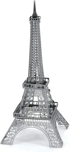 Vista 5 de Juego de modelo de Torre Eiffel metálico, Fascinations Metal Earth 3D