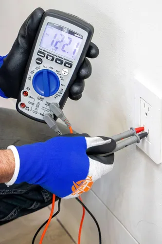 Vista 3 de Westinghouse Multímetro digital de rango automático de 1000 V True RMS, voltímetro CA/CC y corriente de 10 A, continuidad, frecuencia, temperatura