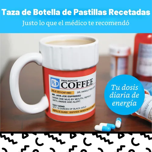 Vista 2 de Taza original de prescripción médica Bigmouth Inc