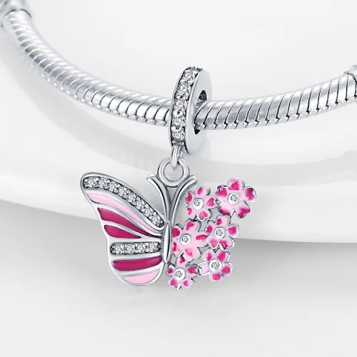 Vista 102 de LNQOBU Happy Life - Colgante para pulseras de abalorios, plata de ley 925 para mujer (con un espaciador de cuentas)