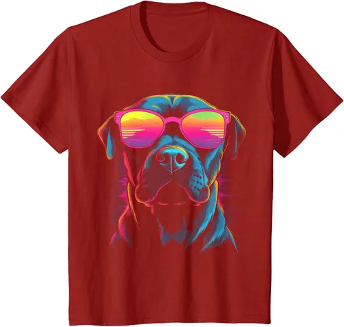 Vista 57 de Pit Bull Mom Dog Lover Colorido Artistic Pitbull Owner - Camiseta para mujer, Negro