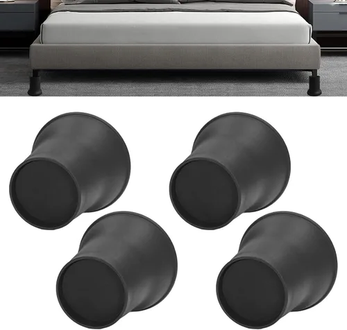 Vista 4 de FTVOGUE 4pcs 6 Inch Furniture Risers Sofa Risers Heavy Duty Plastic with Anti Slip Rubber Pad for Bed Sofa Chair Storage
