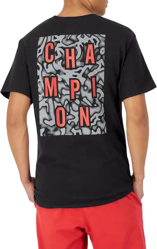 Vista 2 de Champion, Classic, Comfortable Crewneck Men's T-Shirt, Graphic Tee