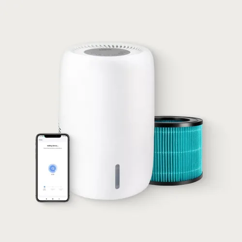 Vista 8 de Humea Humidificador Evaporativo WiFi App 3L Beige