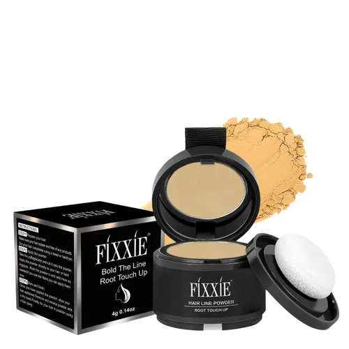 Vista 10 de Polvo de línea capilar para retoque de raíz negra, corrector de pérdida de cabello instantánea para cabello delgado, resistente al viento y al