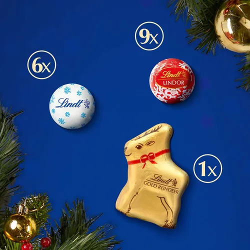 Vista 3 de Lindt - Calendario de adviento - 160 g.