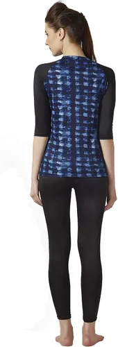 Vista 4 de Champ Traje de baño de dos piezas para mujer (mangas 34 y pantalones cortos)