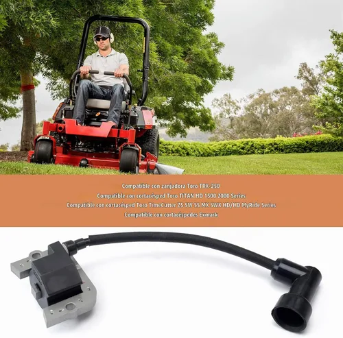 Vista 5 de 2 piezas Módulo de bobina de encendido Compatible con cortacéspedes Toro Titan TimeCutter Exmark Series 136-7883 139-0720 127-9216 compatible
