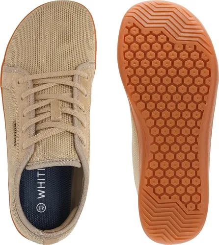 Vista 5 de WHITIN - Zapatos deportivos minimalistas para mujer de suela plana, tenis de moda de horma ancha, con sensación de ir descalza