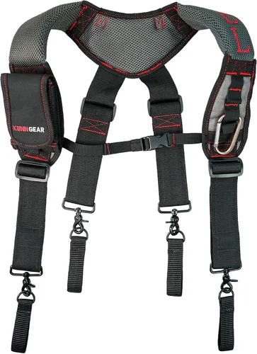 Vista 2 de KUNN Correa de herramientas y funda de herramientas para taladro, funda de taladro inalámbrica/gancho individual