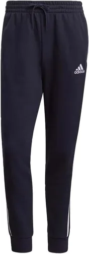 Vista 2 de adidas Pantalones Essentials de rizo francés con puños cónicos de 3 rayas para hombre