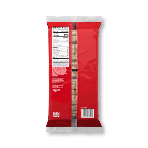 Vista 2 de Amazon Saver, Galletas sándwich de vainilla, 25 onzas