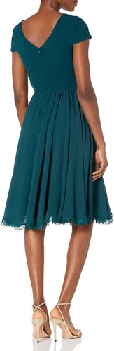 Vista 2 de Dress the Population Ajuste y acampanado para mujer