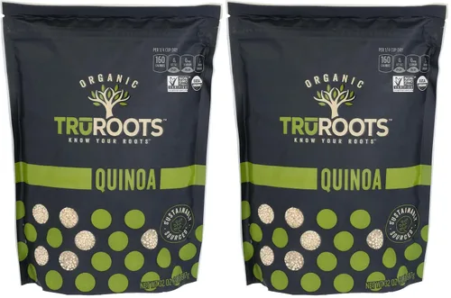 Vista 9 de TruRoots Quinua orgánica, 32 onzas, certificado orgánico USDA, proyecto verificado sin OMG