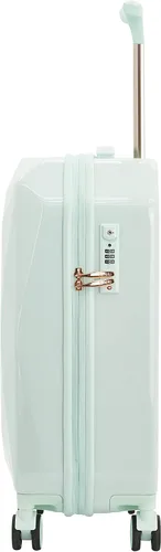 Vista 5 de kensie Equipaje giratorio de lado duro TSA Lock para mujer, Mint, 2 Piece Set (28"20"), Equipaje giratorio rígido para mujer con piedras preciosas