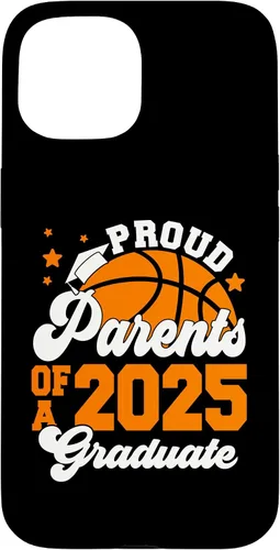 Vista 6 de iPhone 16 Parents of a 2025 Graduate Senior Graduation Basketball Case