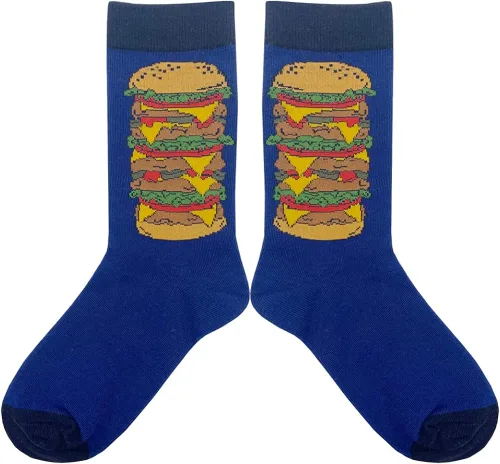 Vista 2 de KoolHour Calcetines casuales de algodón para hombre diseño divertido y divertido cómodos paquete múltiple
