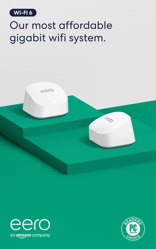 Vista 12 de Router wifi de malla Amazon eero 6+ con 1 mes gratis de eero Plus (se renueva automáticamente). Cobertura de hasta 1500 pies², conecta más de 75