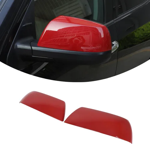 Vista 9 de Accesorios para cubierta de espejo retrovisor exterior para Toyota Tundra 2007-2021/Sequoia 2008-2020, cubiertas de protección de espejo retrovisor