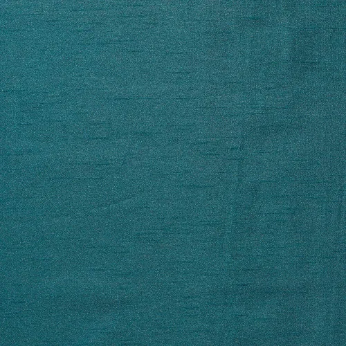 Vista 2 de EXCLUSIVE HOME Chateau - Par de paneles de cortinas a rayas de seda sintética con ojales en la parte superior, 54"x96", verde azulado