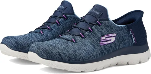 Vista 4 de Skechers Women's Hands Free Slip Ins Summits Dazzling Haze Sneaker