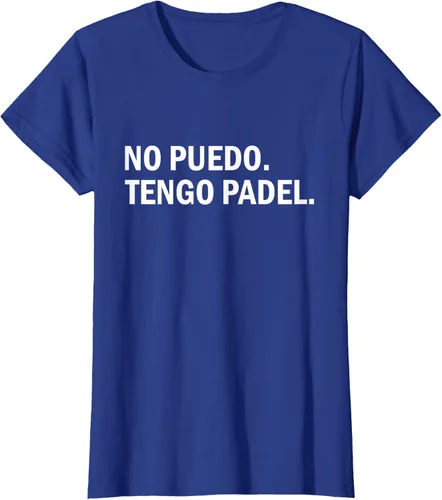 Vista 62 de Camiseta de jugador divertido No Puedo Tengo Padel Hobby