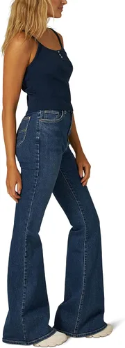 Vista 4 de Lee Women's High Rise Flare Jean