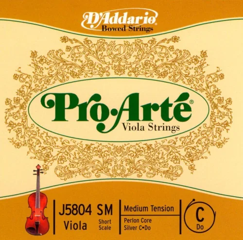 Vista 16 de D'Addario Pro-Arte Viola Single A String, escala media, tensión media