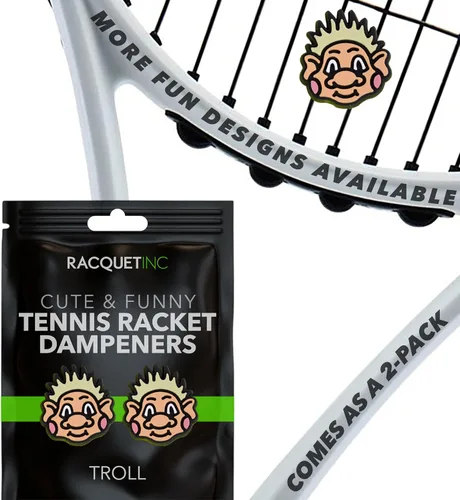 Vista 66 de Racquet Inc Regalos de Tenis - Amortiguadores de Vibración para Raqueta de Tenis - Absorbe Choques, Reduce la Vibración de las Cuerdas para Mejor