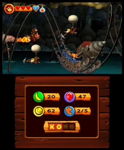 Vista 5 de Nintendo Selects Donkey Kong Country Returns 3D