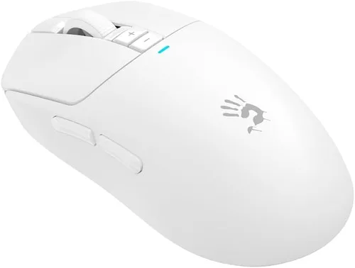 Vista 3 de Bloody R72 Ultra Wireless Gaming Mouse 20000 CPI Sensor óptico 1ms Modo dual de baja latencia USB e inalámbrico - Blanco