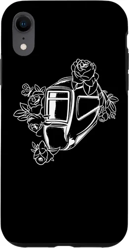 Vista 9 de iPhone 12 mini flores de soldadura - Soldador y Ironworker mamá caso