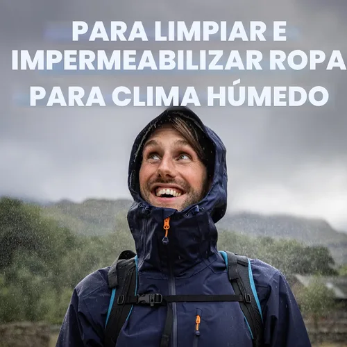 Vista 2 de Nikwax Dúo-Pack de limpieza e impermeabilización para ropa impermeable