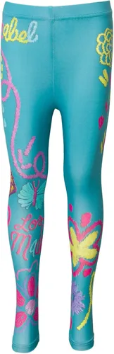 Vista 3 de Disney Encanto Mirabel - Vestido de camiseta y leggings para niñas pequeñas a niños grandes