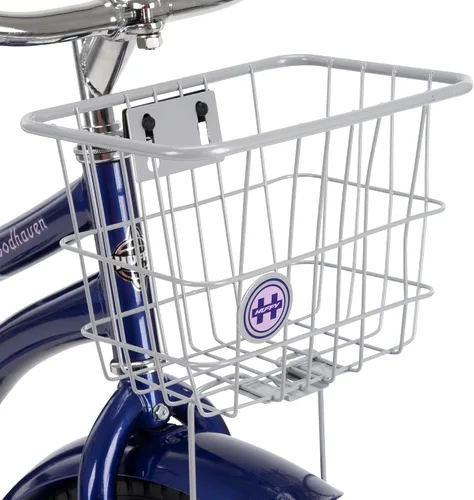 Vista 9 de Huffy Cruiser Bike, Fairmont or Woodhaven Model, 20/24/26 Inch Sizes, Perfect for Casual Rides, Ergonomic Design, Rear Rack and Basket on Woodhaven