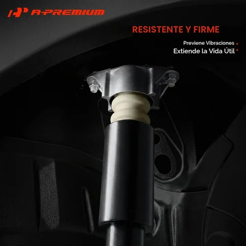 Vista 5 de A-Premium - Soporte de puntal superior trasero compatible con Volkswagen, Audi
