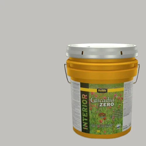 Vista 95 de Rodda Paint CASCADIA ZERO - Pintura plana e imprimación para interiores en uno, cuarto de galón, piel bronceada