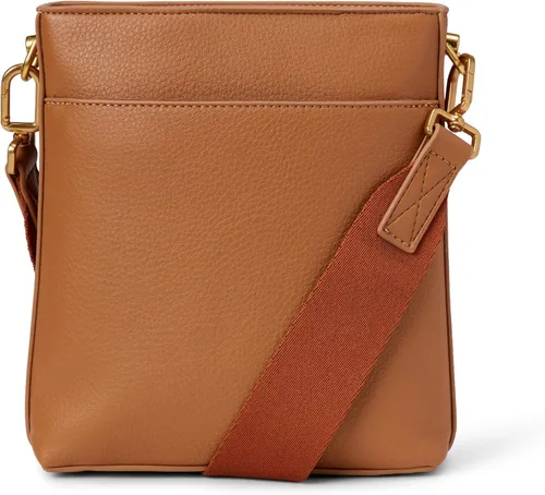 Vista 7 de Amazon Essentials Bolso bandolera delgado de piel sintética para mujer