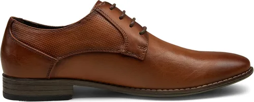 Vista 4 de Vostey Zapatos de vestir para hombre, zapatos Oxford formales, zapatos clásicos con cordones Derby