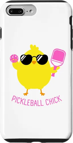Vista 9 de Camisas divertidas de pickleball para iPhone 15, funda de PICKLEBALL CHICK