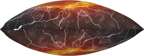 Vista 8 de Funda de cojín cuadrada de felpa corta súper suave para decoración del hogar, con cremallera invisible, 18 x 18 pulgadas, sin relleno, temática